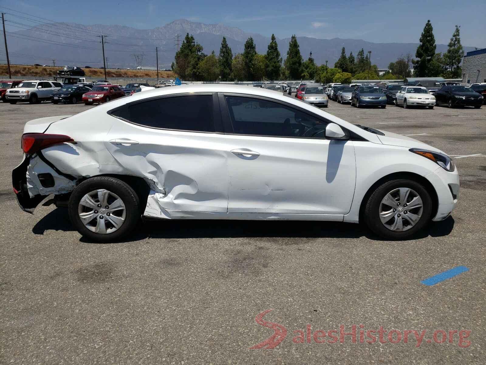 5NPDH4AE3GH709904 2016 HYUNDAI ELANTRA