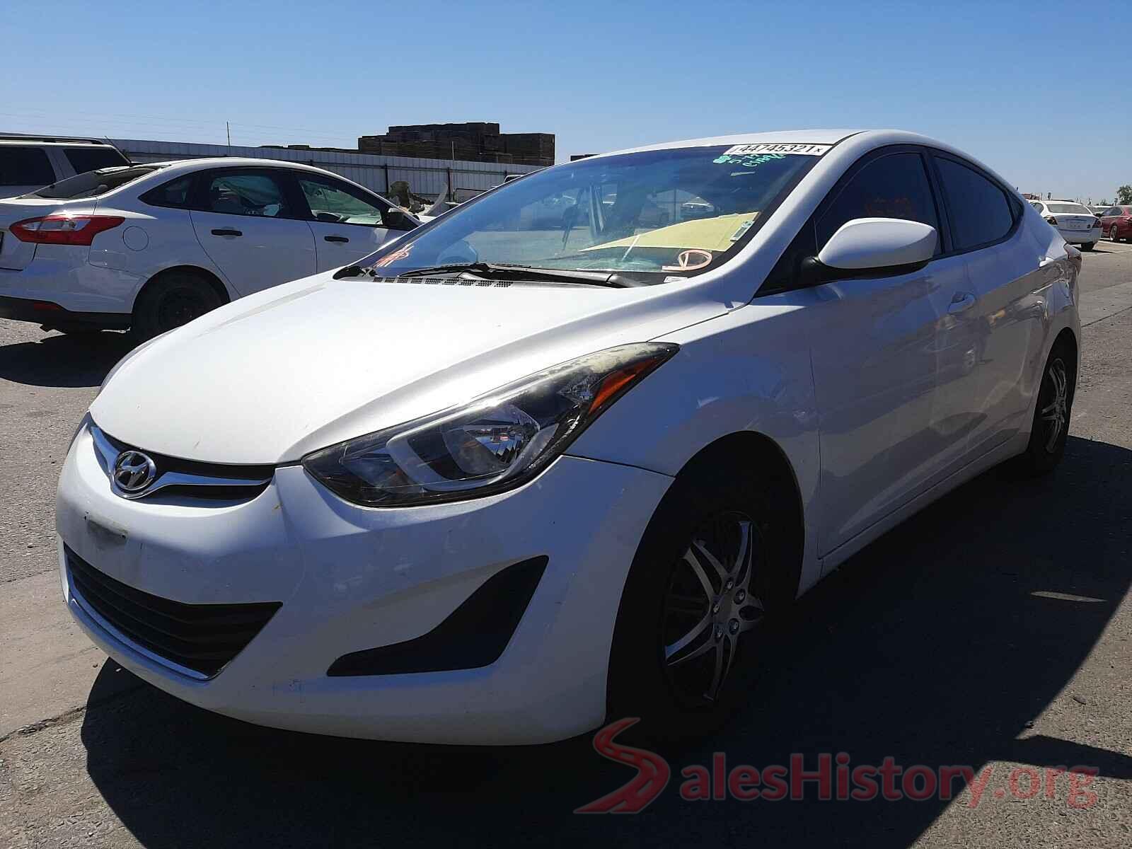 5NPDH4AE8GH718176 2016 HYUNDAI ELANTRA