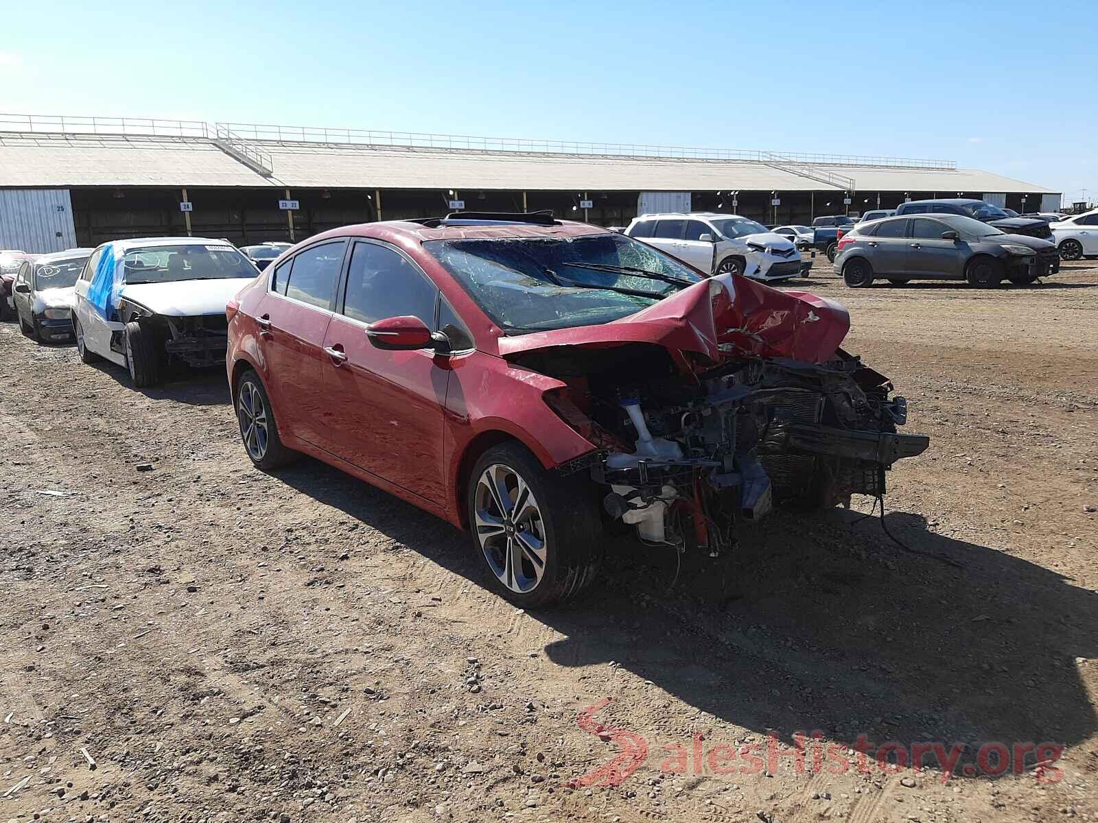 KNAFZ4A80G5551065 2016 KIA FORTE