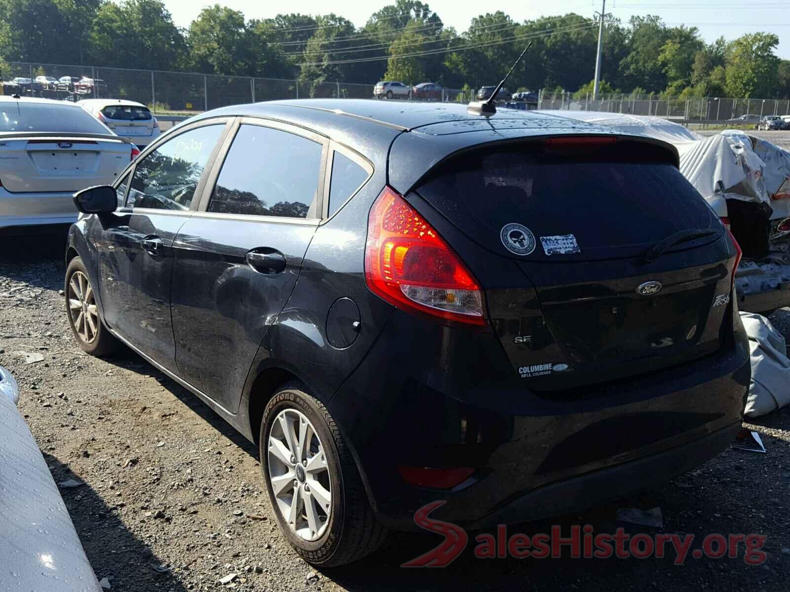 3FADP4EJ2BM116845 2011 FORD FIESTA SE