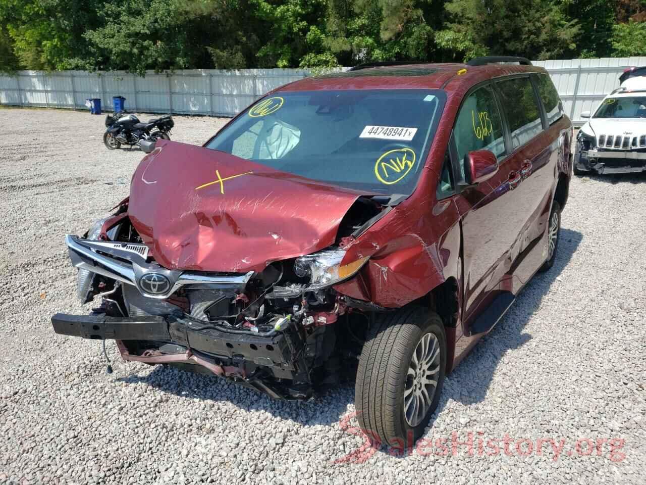 5TDYZ3DC7LS086410 2020 TOYOTA SIENNA