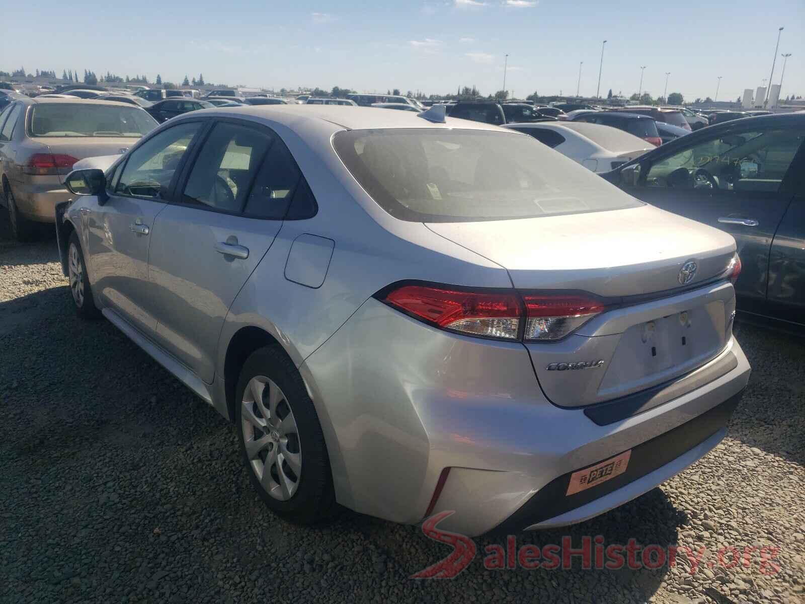 JTDEPRAE5LJ093872 2020 TOYOTA COROLLA