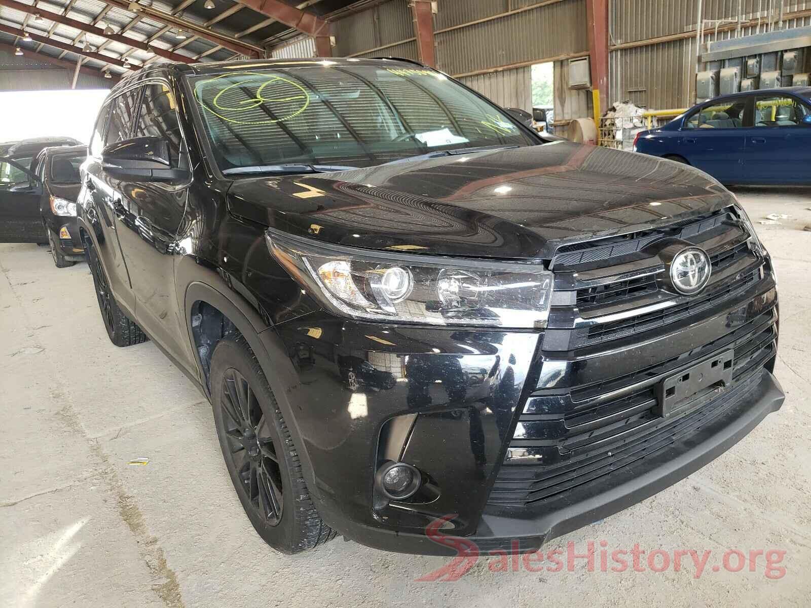 5TDKZRFH4KS571524 2019 TOYOTA HIGHLANDER