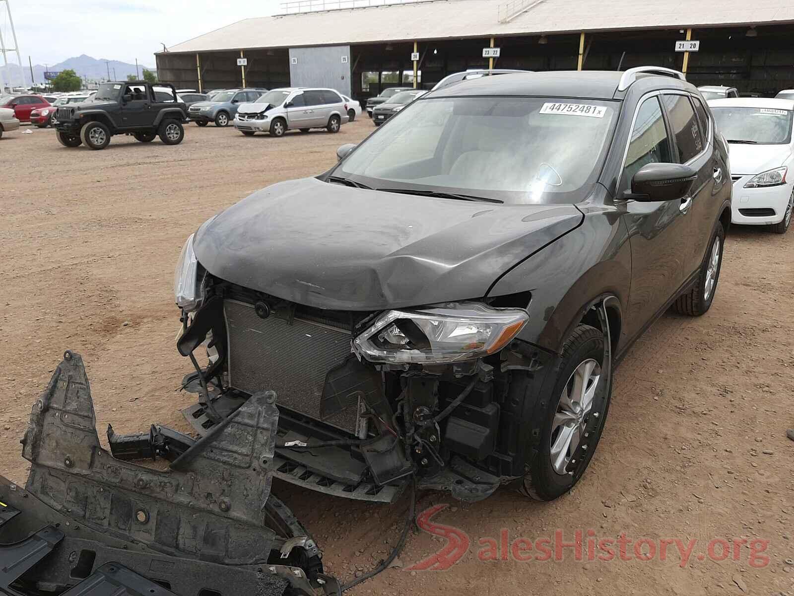 KNMAT2MV6GP691100 2016 NISSAN ROGUE