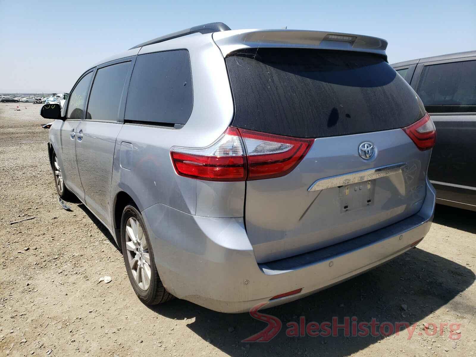 5TDYZ3DC5HS795246 2017 TOYOTA SIENNA