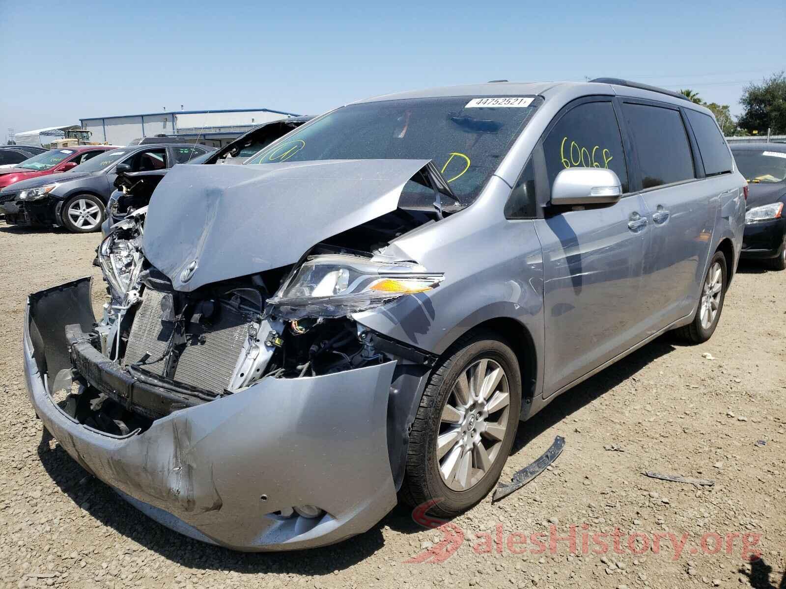 5TDYZ3DC5HS795246 2017 TOYOTA SIENNA