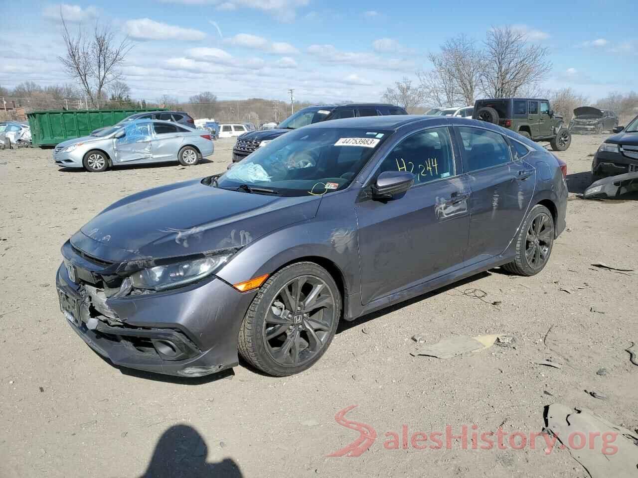 2HGFC2F84KH556676 2019 HONDA CIVIC