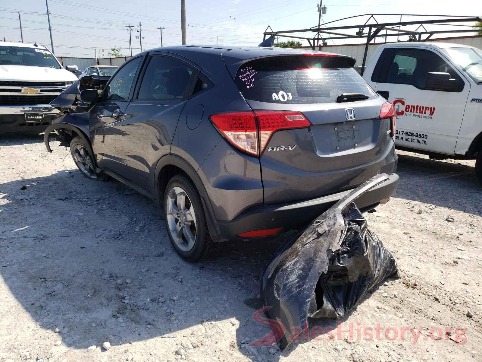 3CZRU5H30HG700738 2017 HONDA HR-V