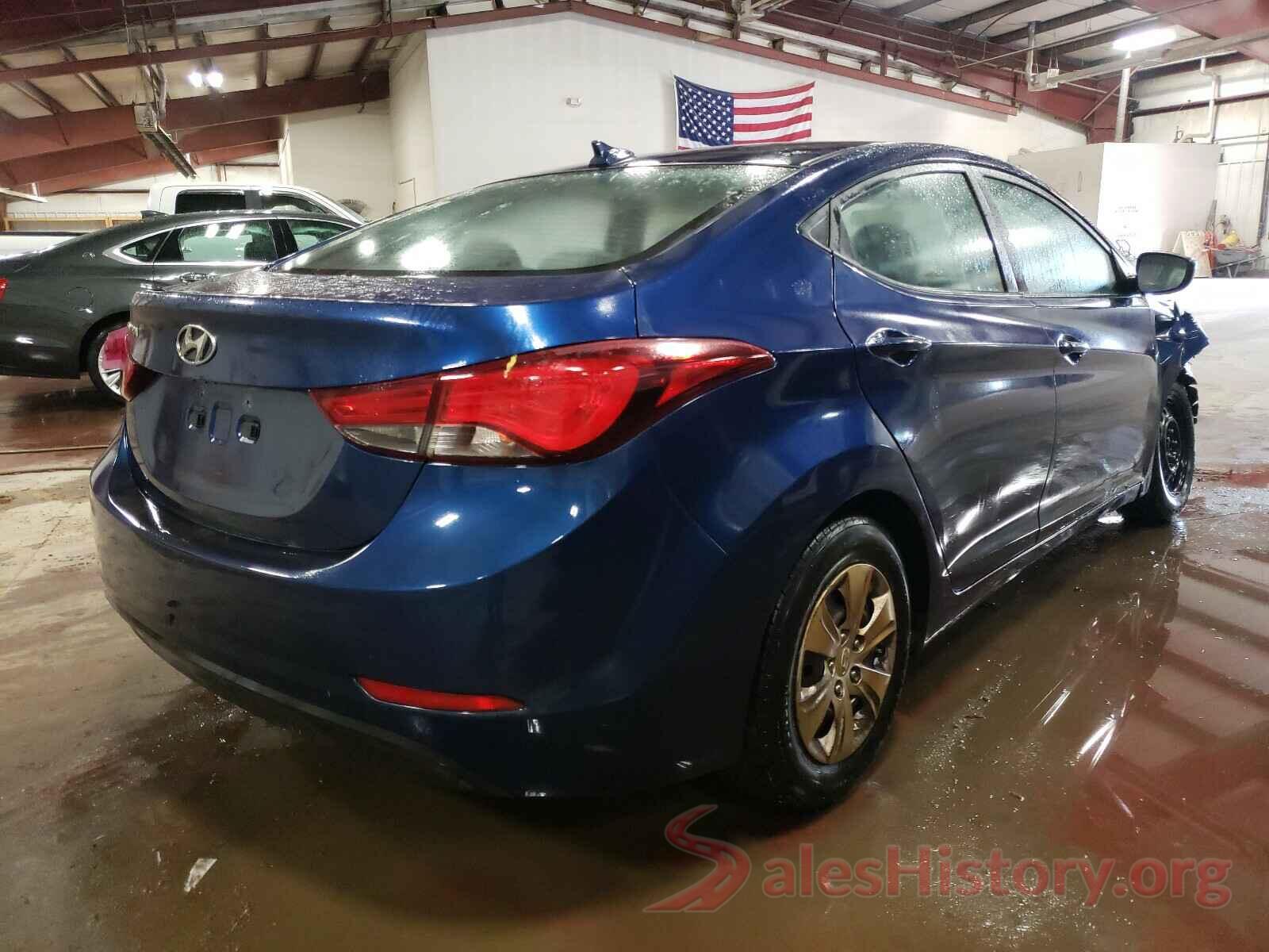 5NPDH4AE3GH785719 2016 HYUNDAI ELANTRA