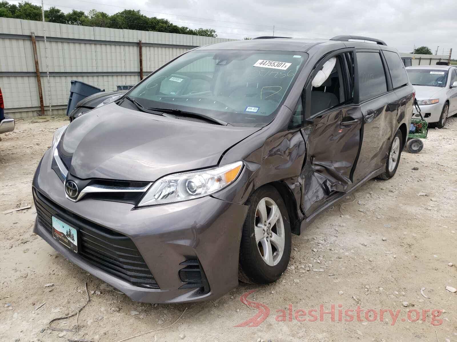 5TDKZ3DC6LS071256 2020 TOYOTA SIENNA