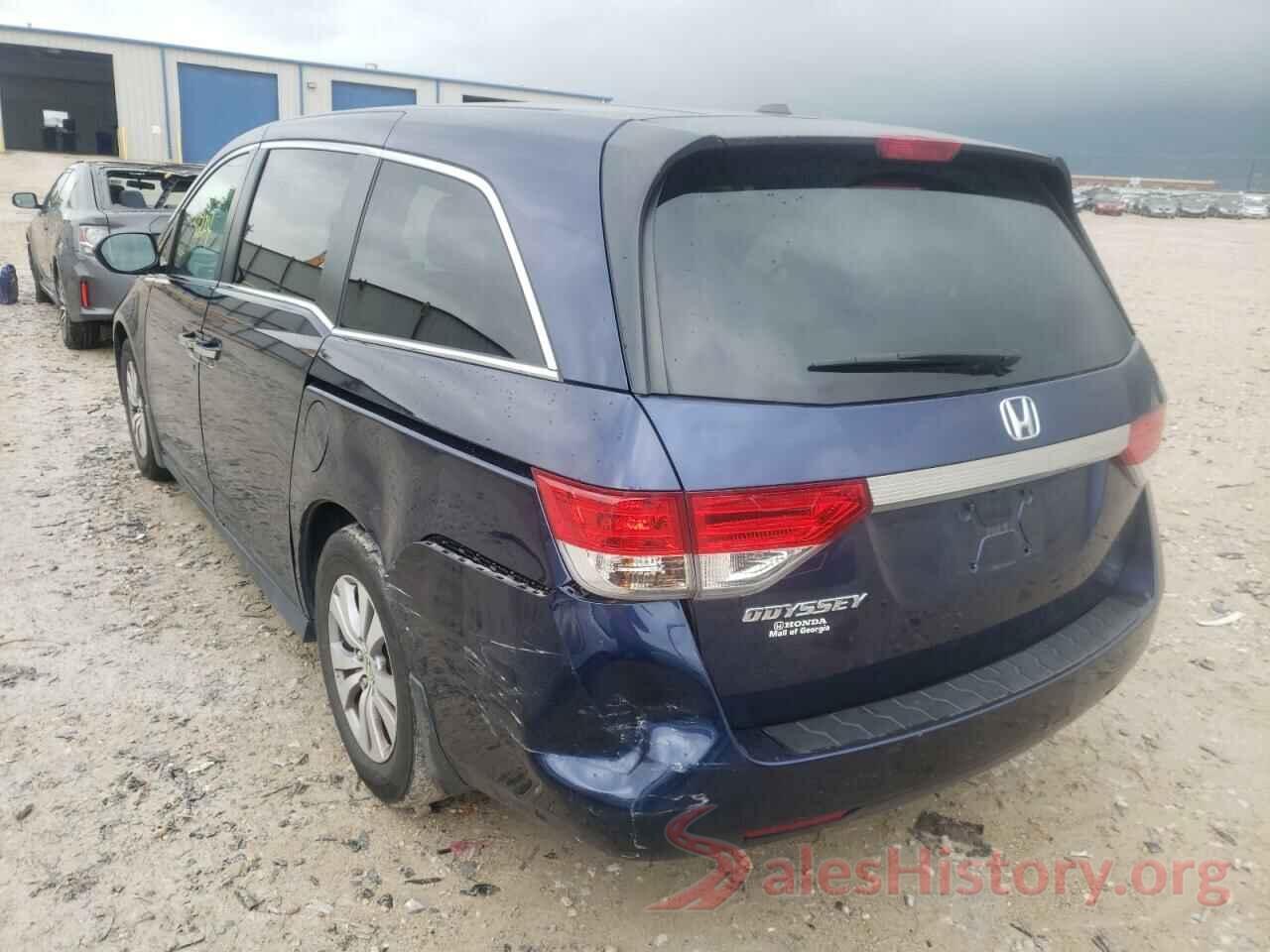 5FNRL5H6XGB002175 2016 HONDA ODYSSEY