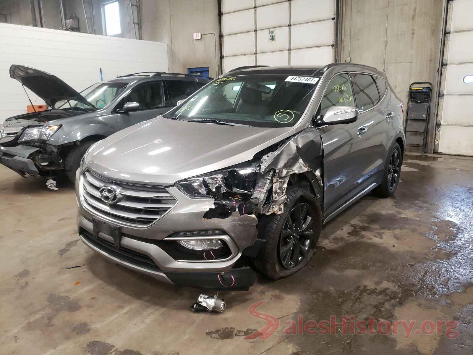 5XYZWDLA8HG487522 2017 HYUNDAI SANTA FE