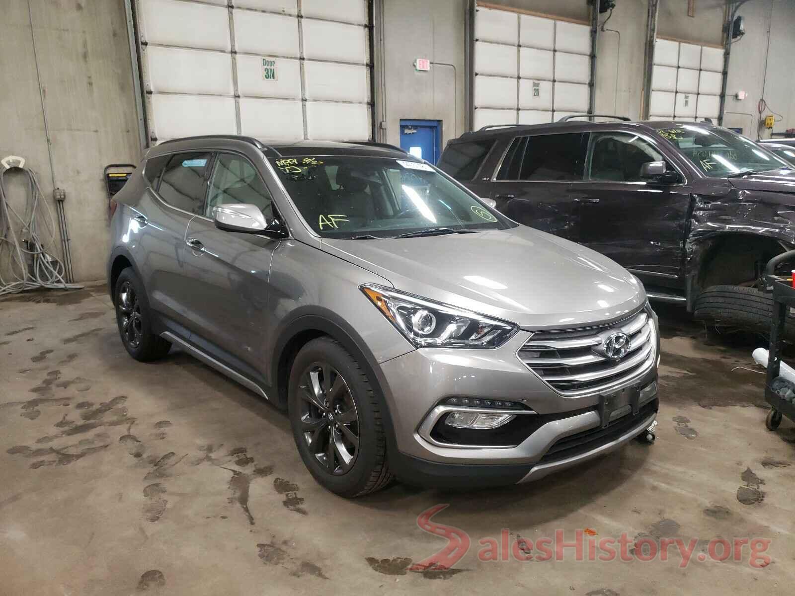 5XYZWDLA8HG487522 2017 HYUNDAI SANTA FE