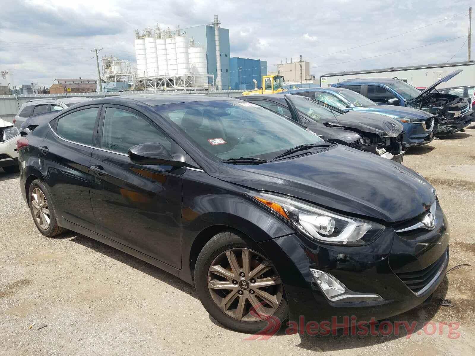 5NPDH4AE9FH592408 2015 HYUNDAI ELANTRA