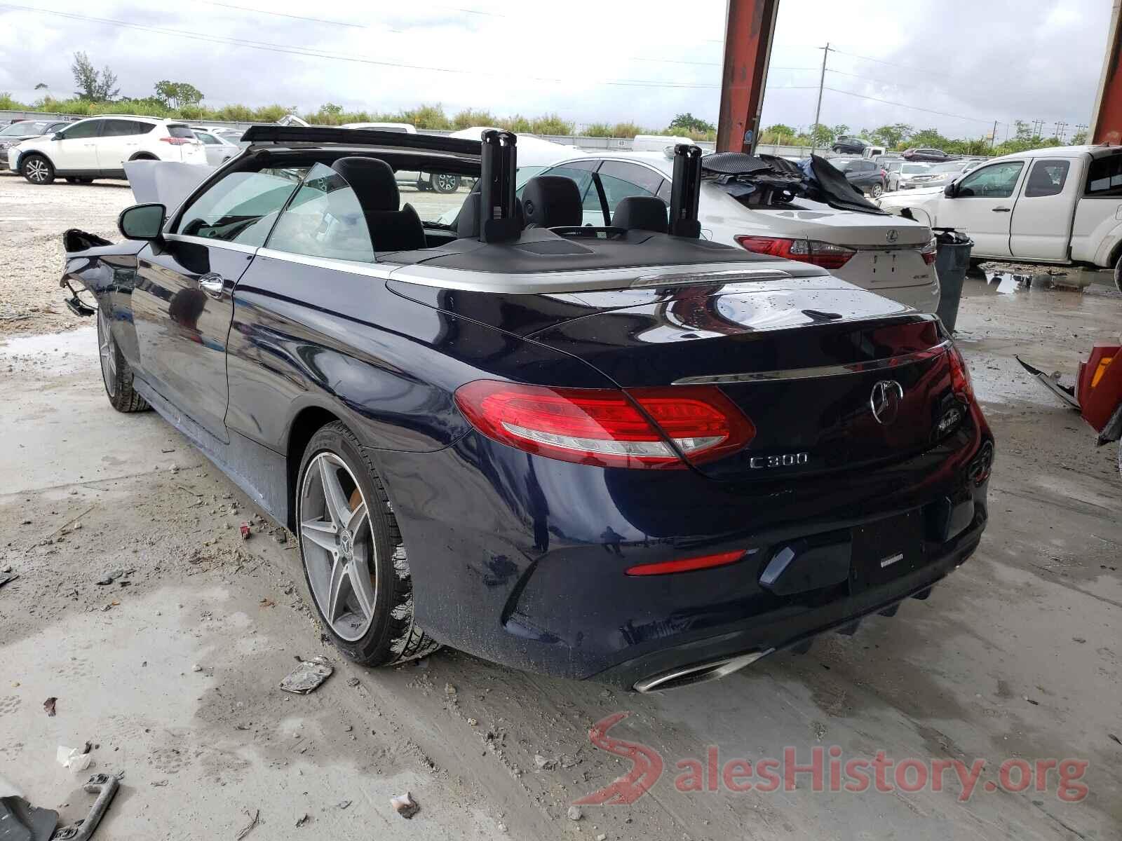 WDDWK4KB2HF592123 2017 MERCEDES-BENZ C CLASS