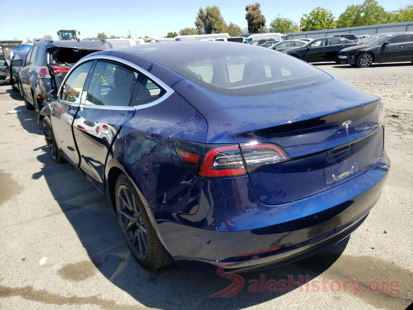 5YJ3E1EA4JF038338 2018 TESLA MODEL 3