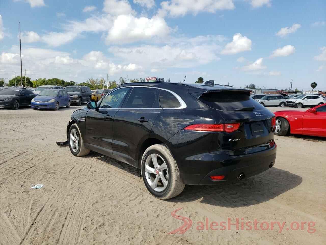 SADCJ2FX8KA600826 2019 JAGUAR F-PACE