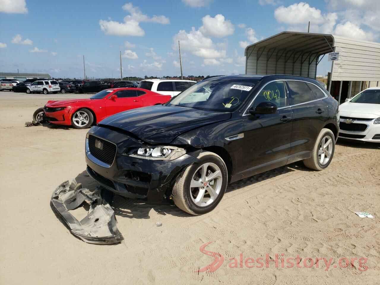 SADCJ2FX8KA600826 2019 JAGUAR F-PACE