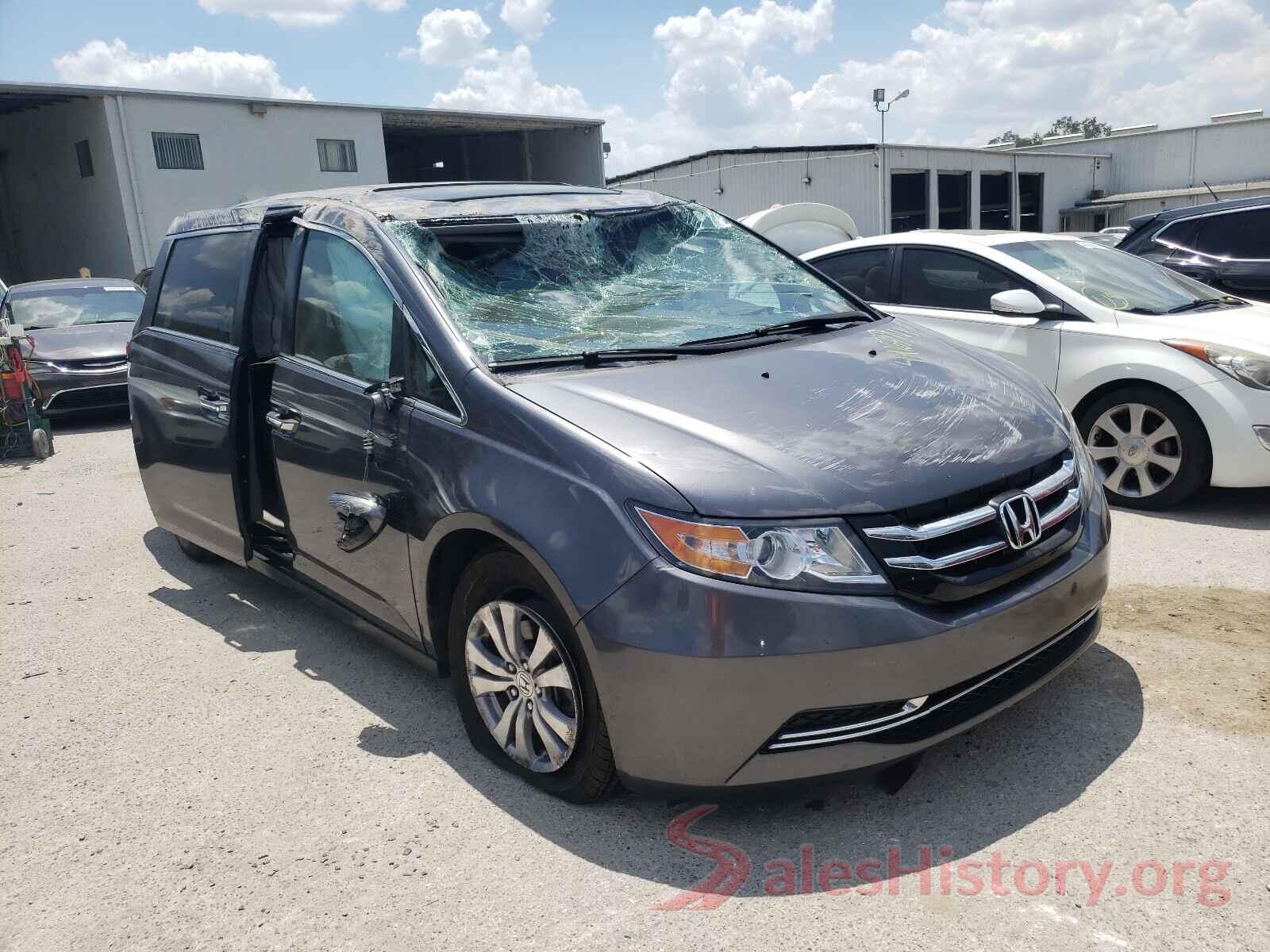 5FNRL5H65HB014719 2017 HONDA ODYSSEY