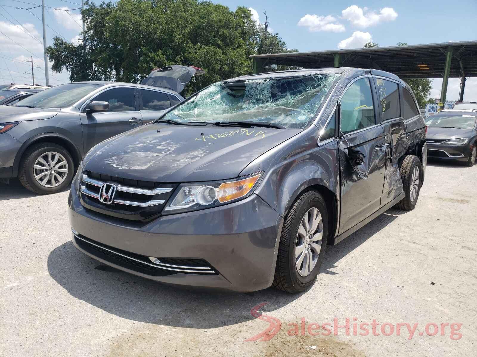 5FNRL5H65HB014719 2017 HONDA ODYSSEY