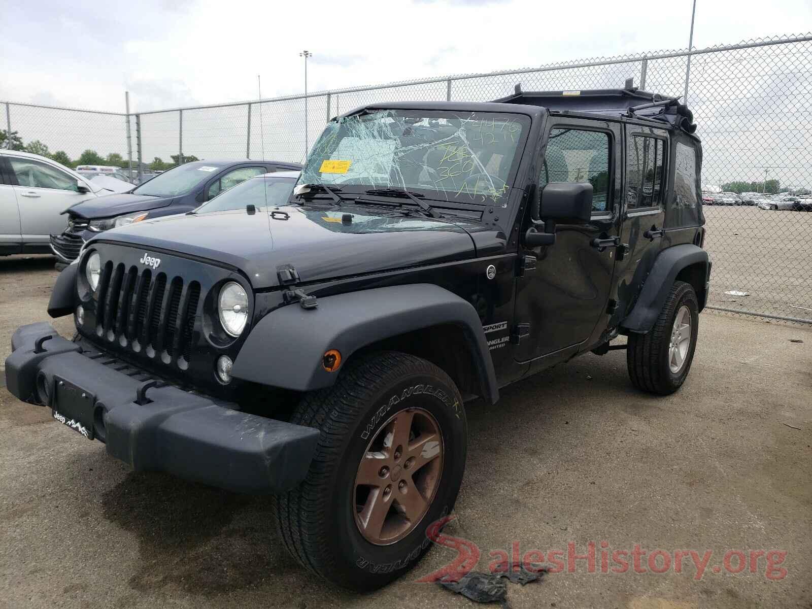 1C4BJWDG8HL672723 2017 JEEP WRANGLER