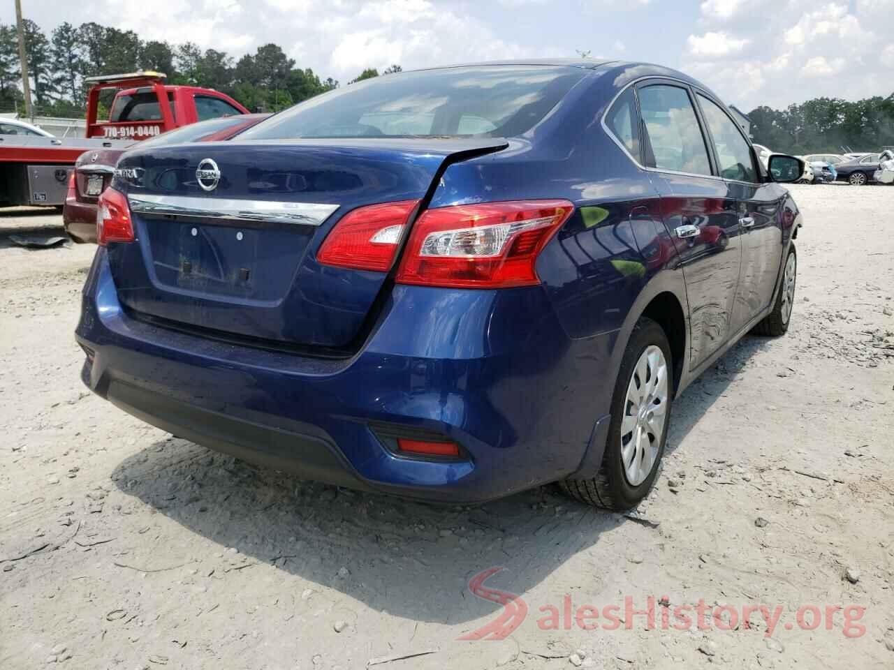 3N1AB7AP0KY436300 2019 NISSAN SENTRA