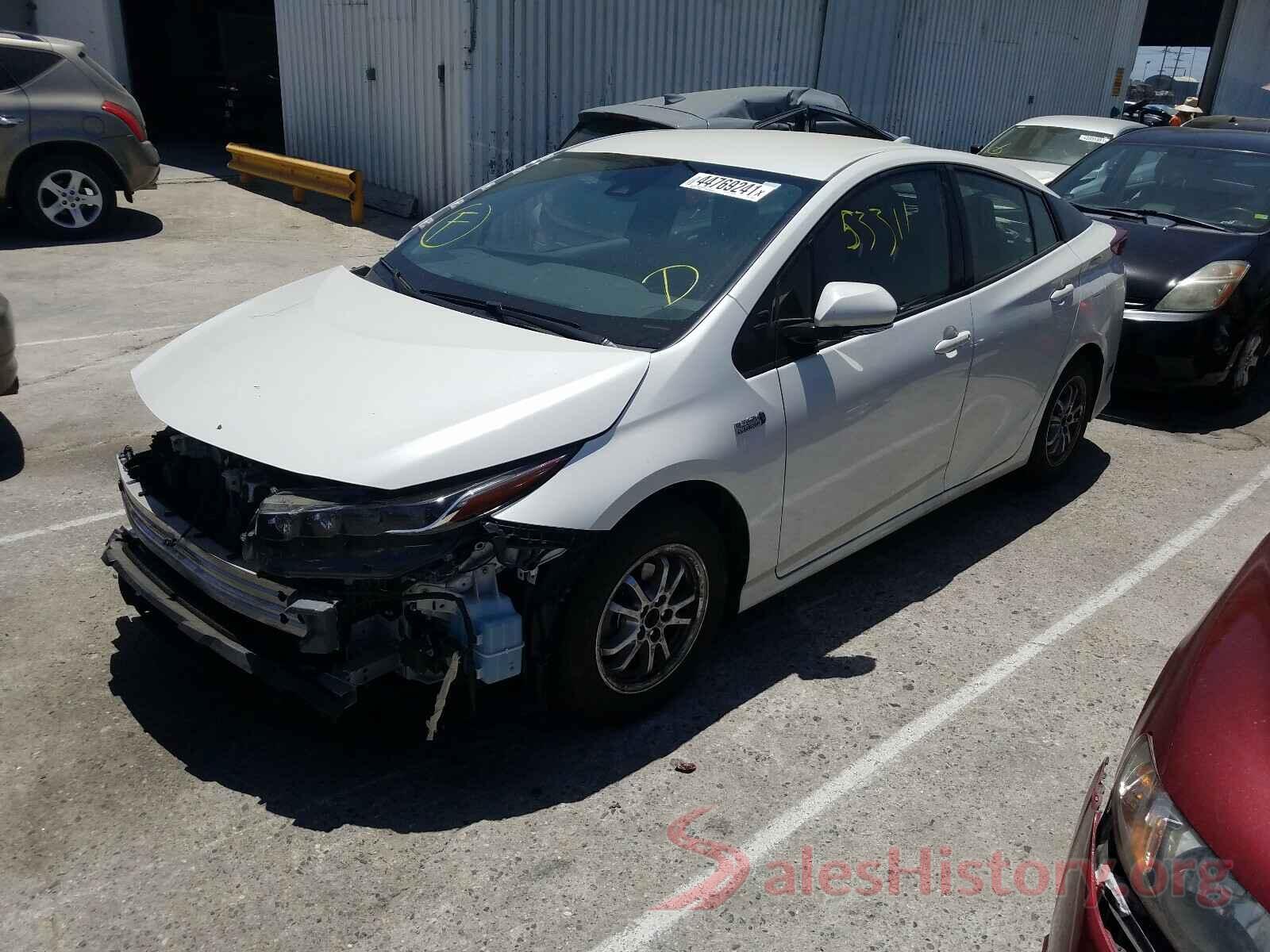 JTDKARFP3K3110847 2019 TOYOTA PRIUS