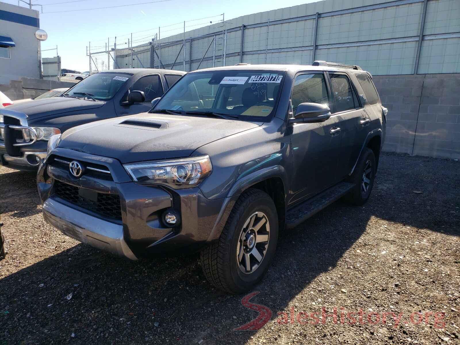 JTERU5JR8M5920288 2021 TOYOTA 4RUNNER