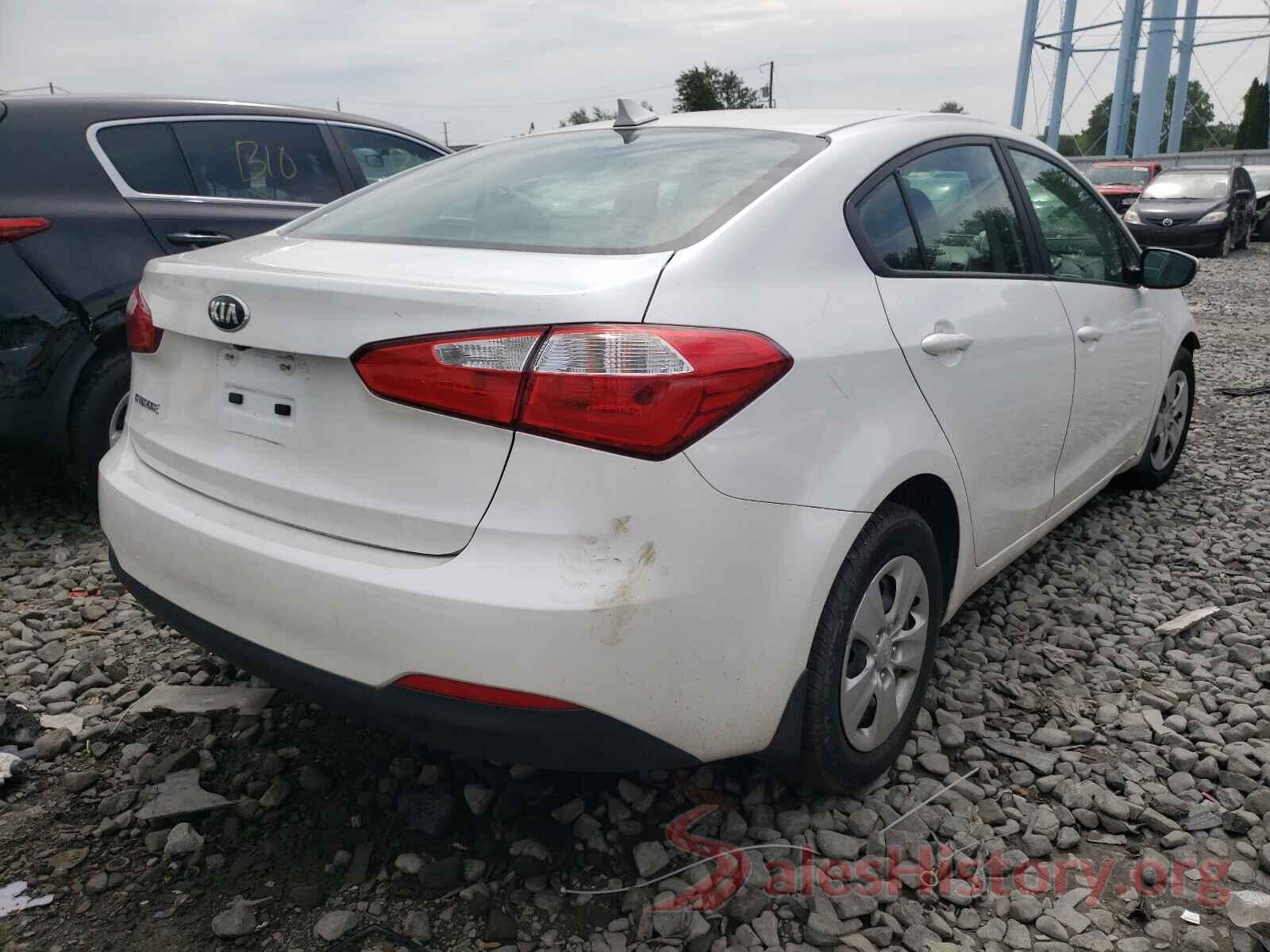 KNAFX4A63G5535284 2016 KIA FORTE