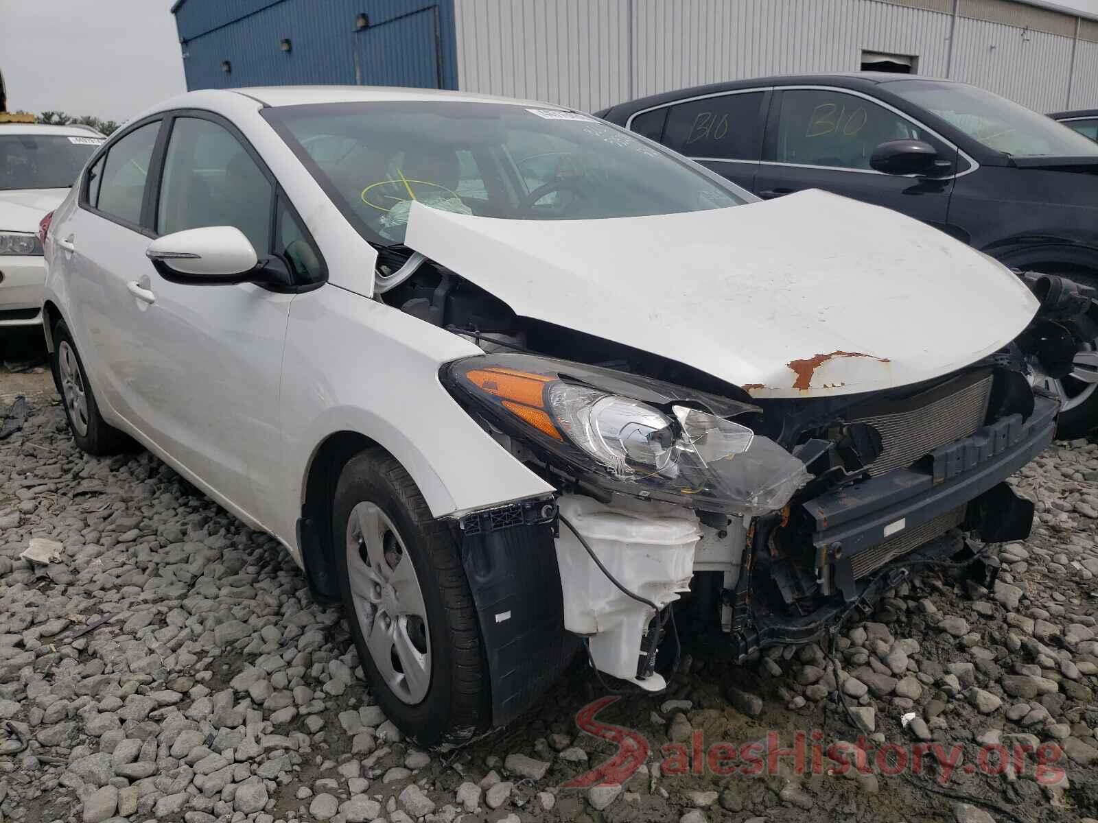 KNAFX4A63G5535284 2016 KIA FORTE