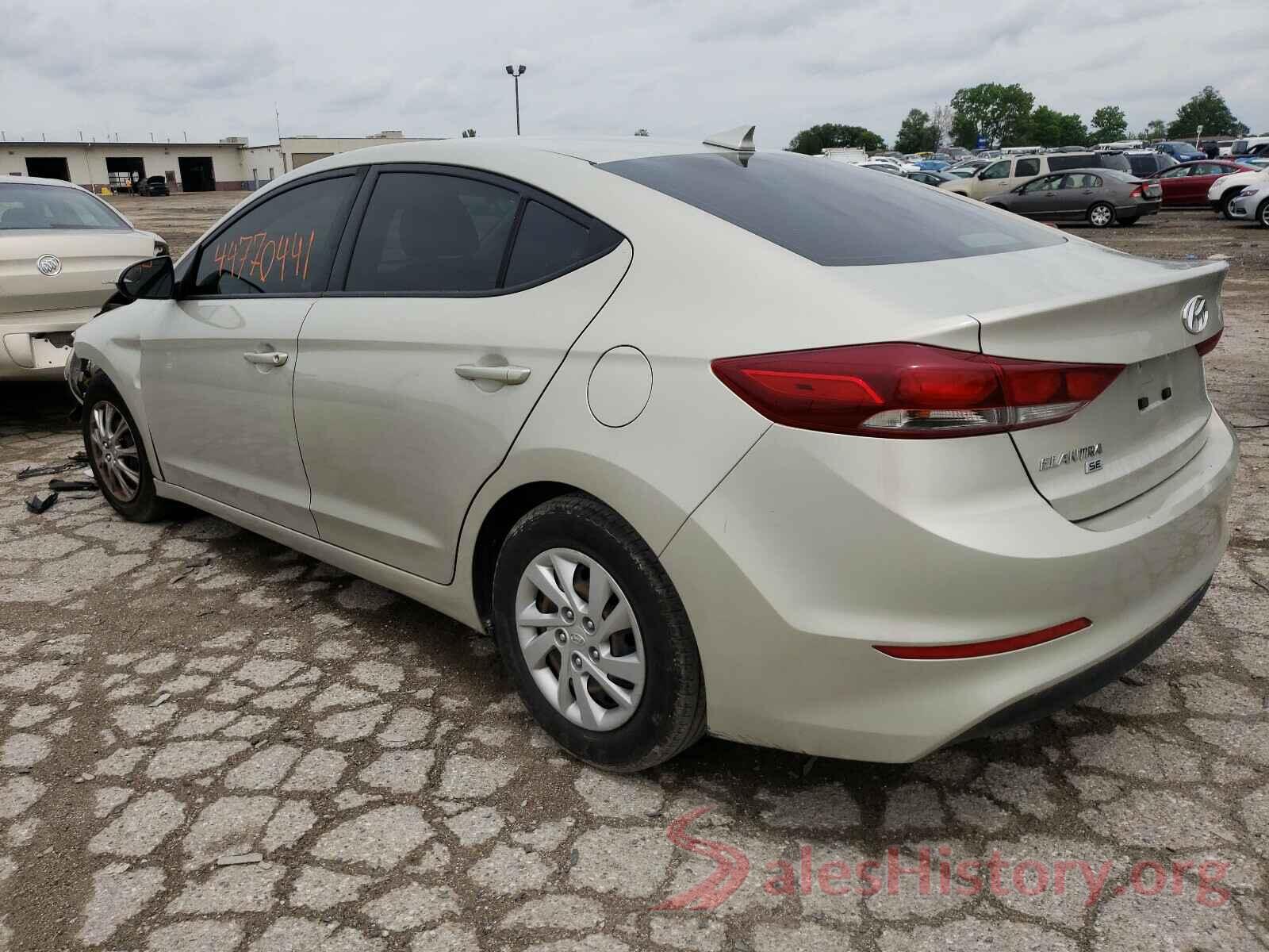 5NPD74LF5HH138104 2017 HYUNDAI ELANTRA