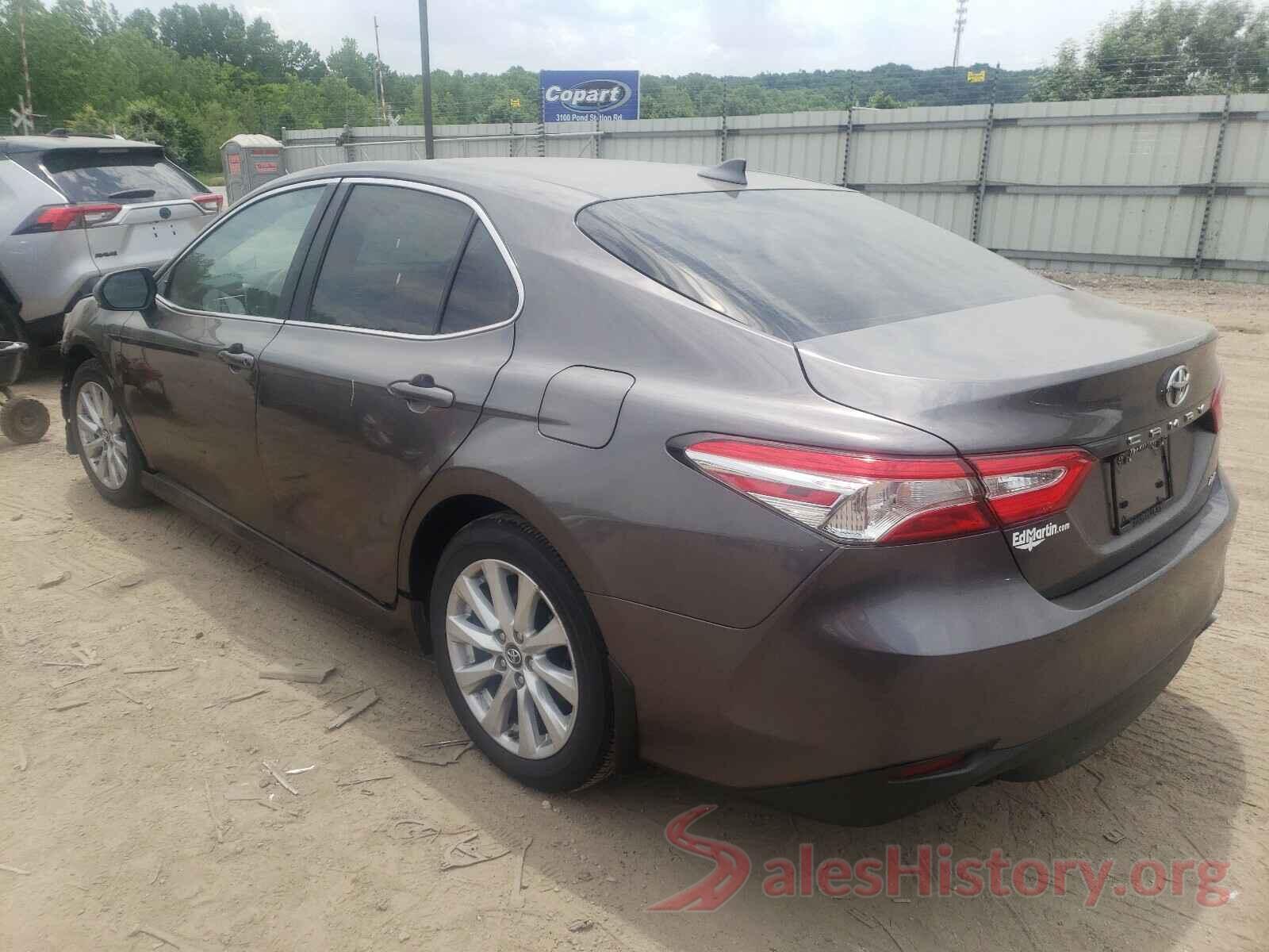 4T1B11HKXKU213806 2019 TOYOTA CAMRY