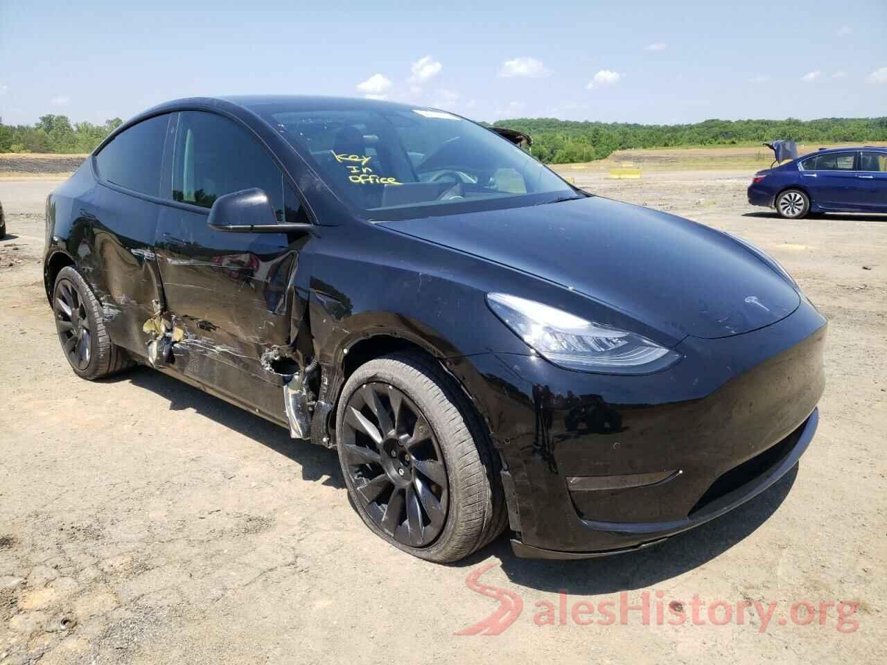 5YJYGDEE0MF125744 2021 TESLA MODEL Y