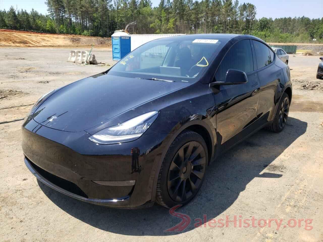 5YJYGDEE0MF125744 2021 TESLA MODEL Y