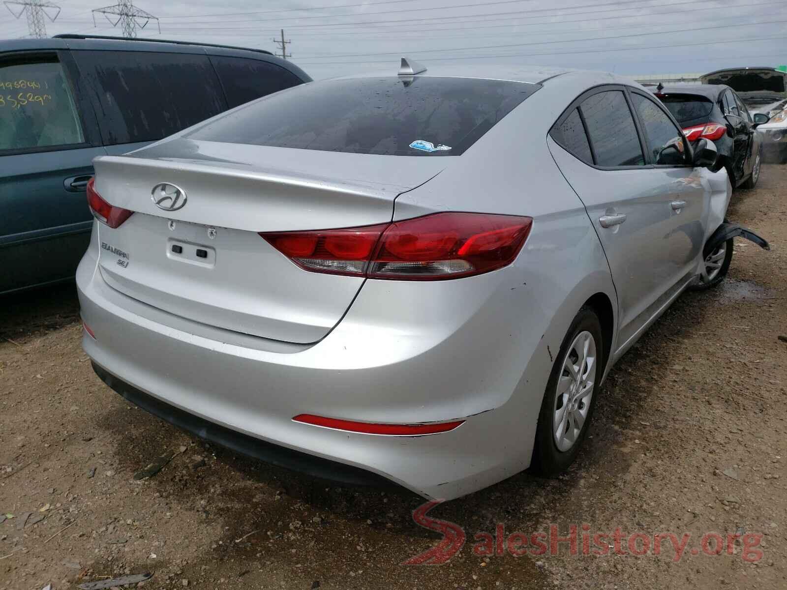 5NPD74LFXHH070303 2017 HYUNDAI ELANTRA