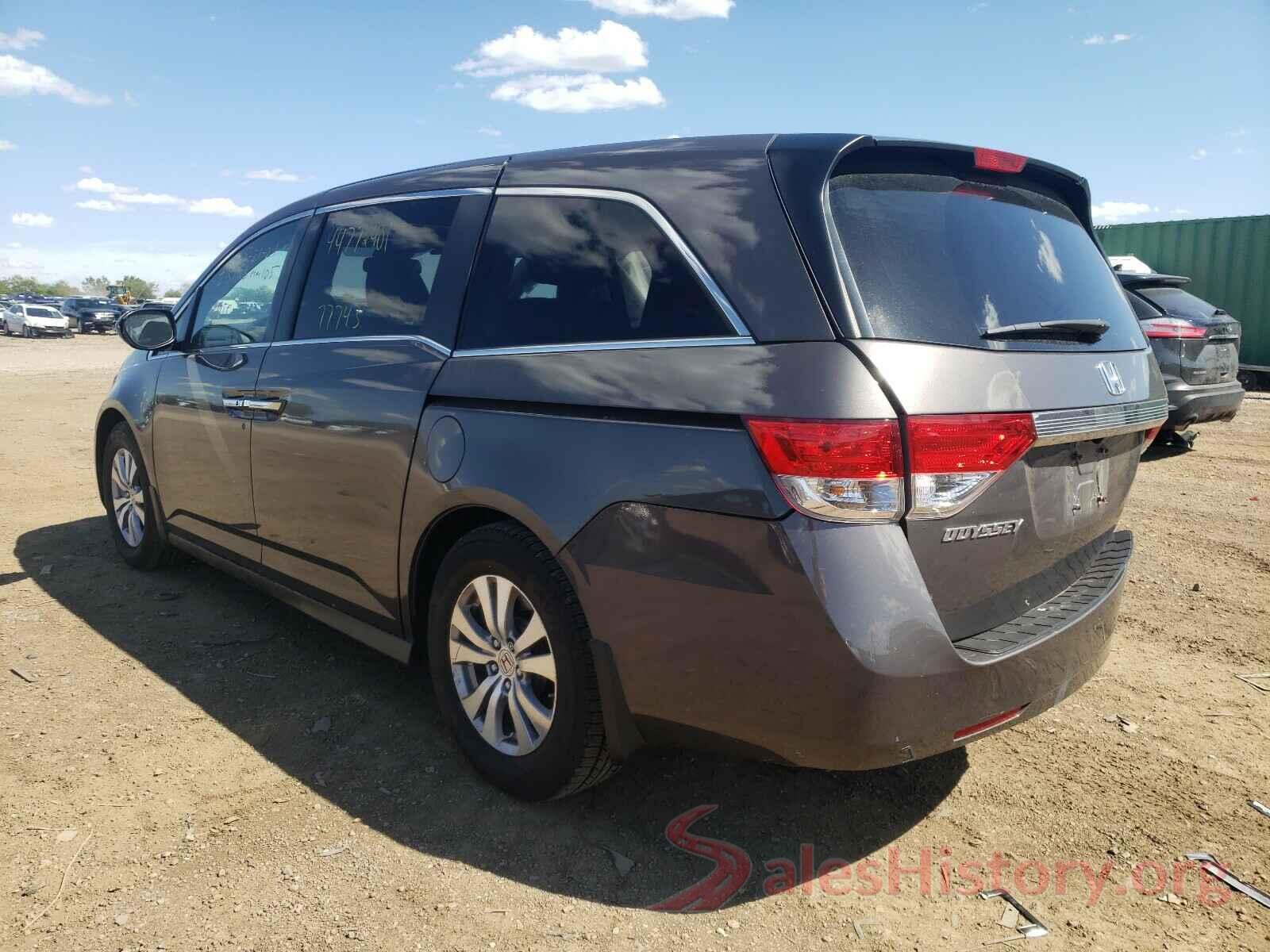 5FNRL5H64GB098045 2016 HONDA ODYSSEY