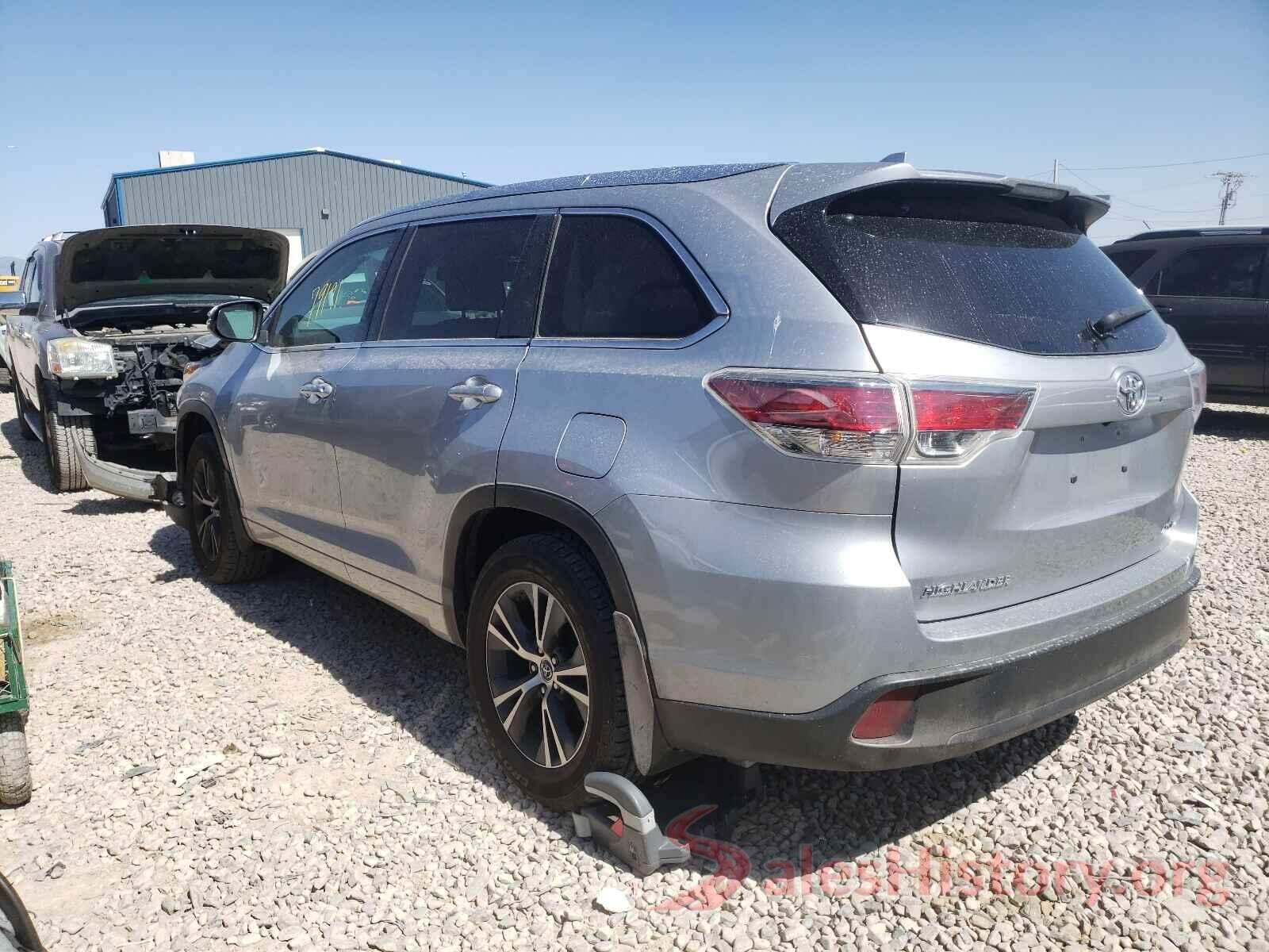 5TDJKRFH4GS231717 2016 TOYOTA HIGHLANDER