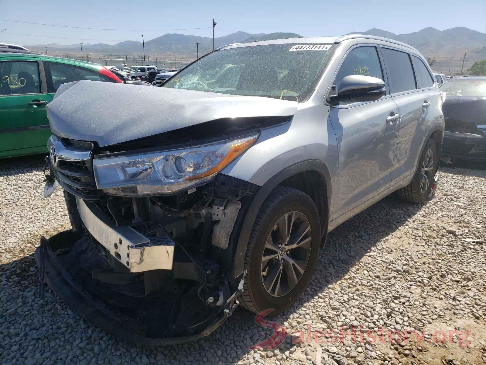 5TDJKRFH4GS231717 2016 TOYOTA HIGHLANDER