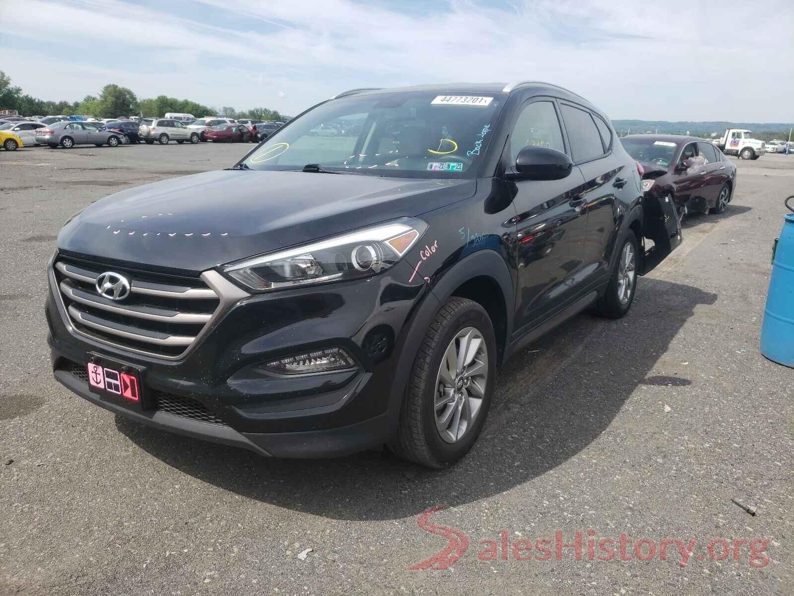 KM8J3CA46GU185832 2016 HYUNDAI TUCSON