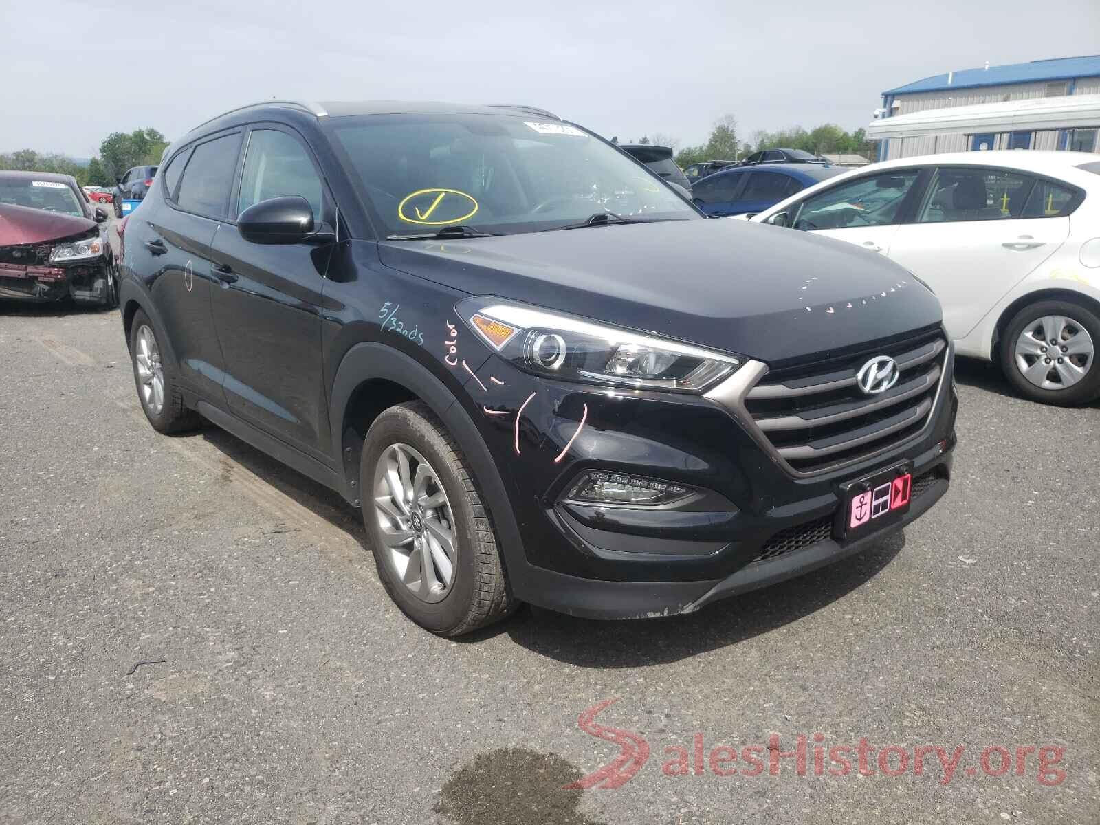 KM8J3CA46GU185832 2016 HYUNDAI TUCSON