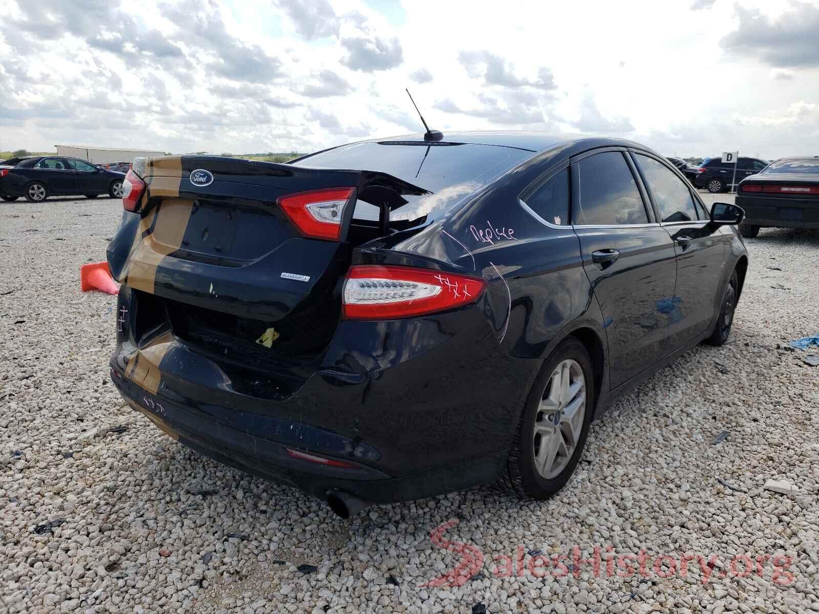 3FA6P0HD4GR105010 2016 FORD FUSION