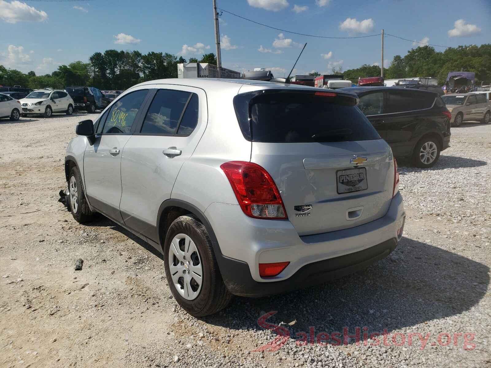 3GNCJKSB6JL260872 2018 CHEVROLET TRAX