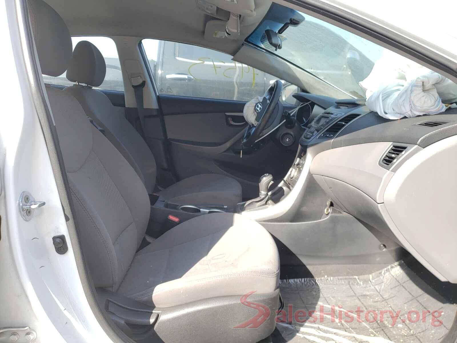 5NPDH4AE6GH755999 2016 HYUNDAI ELANTRA