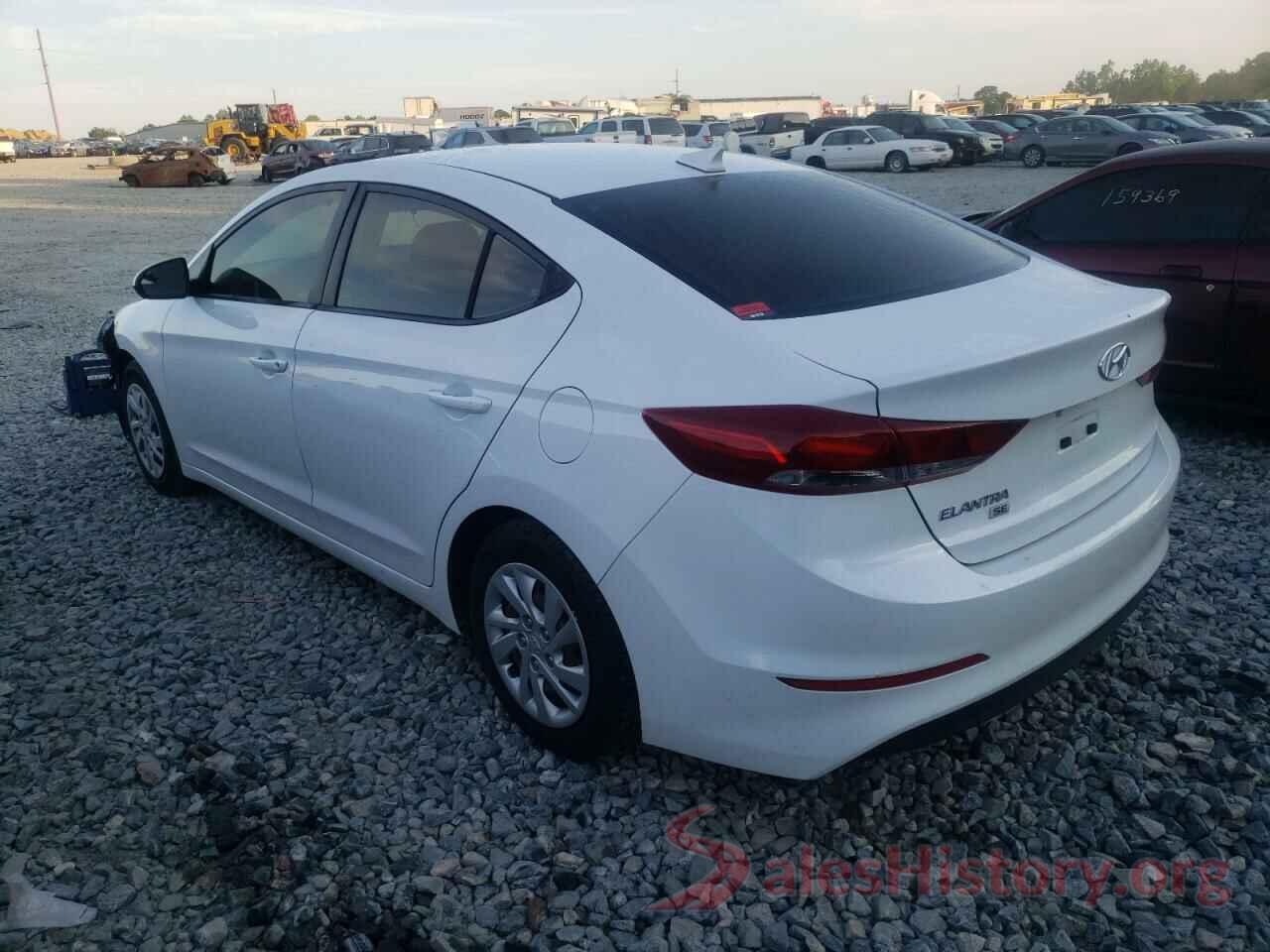 5NPD74LF6HH100106 2017 HYUNDAI ELANTRA