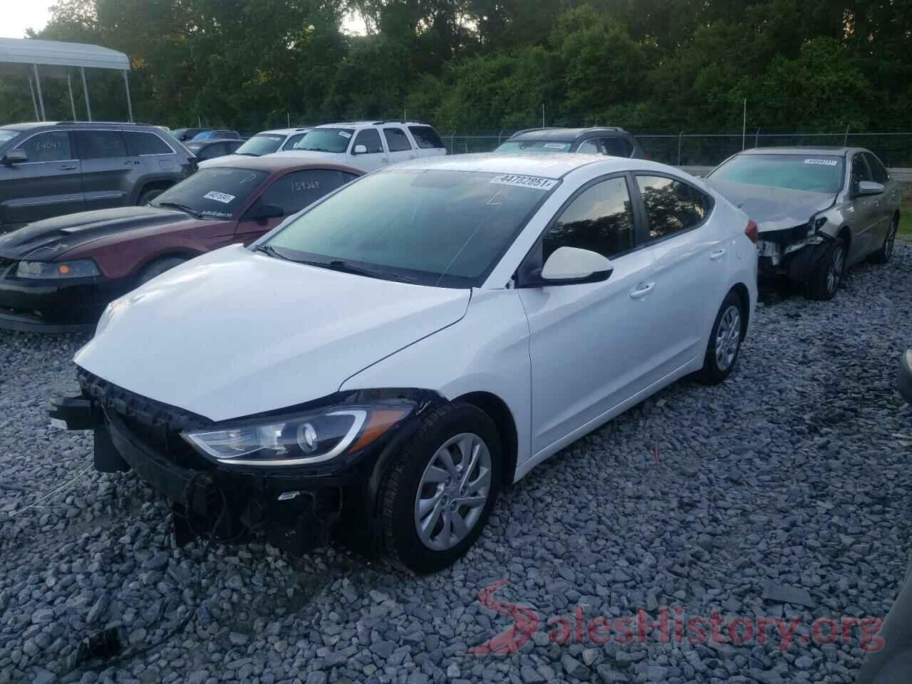 5NPD74LF6HH100106 2017 HYUNDAI ELANTRA