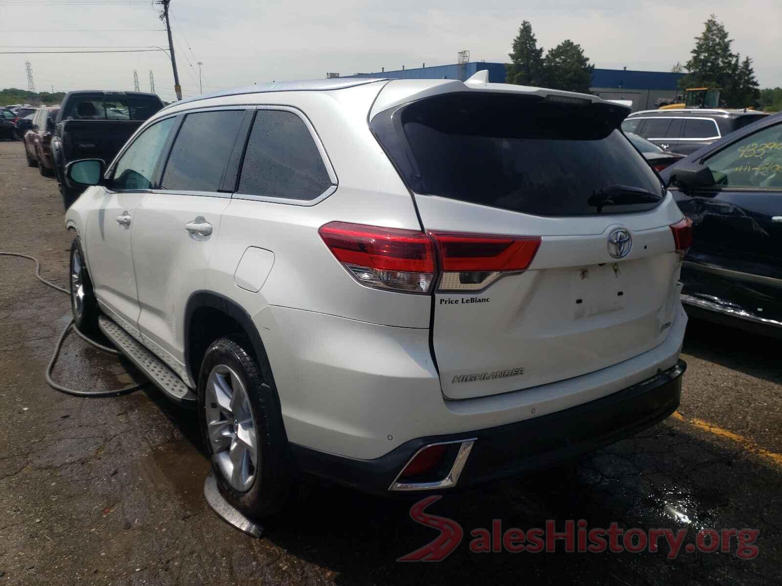 5TDYZRFH0HS215557 2017 TOYOTA HIGHLANDER