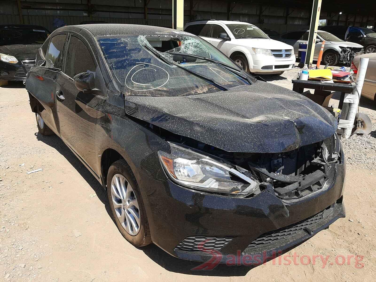 3N1AB7AP0KY393769 2019 NISSAN SENTRA