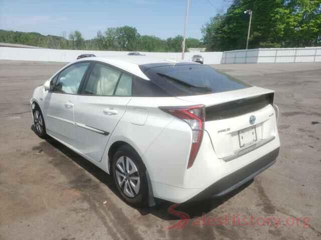 JTDKARFU3H3530574 2017 TOYOTA PRIUS