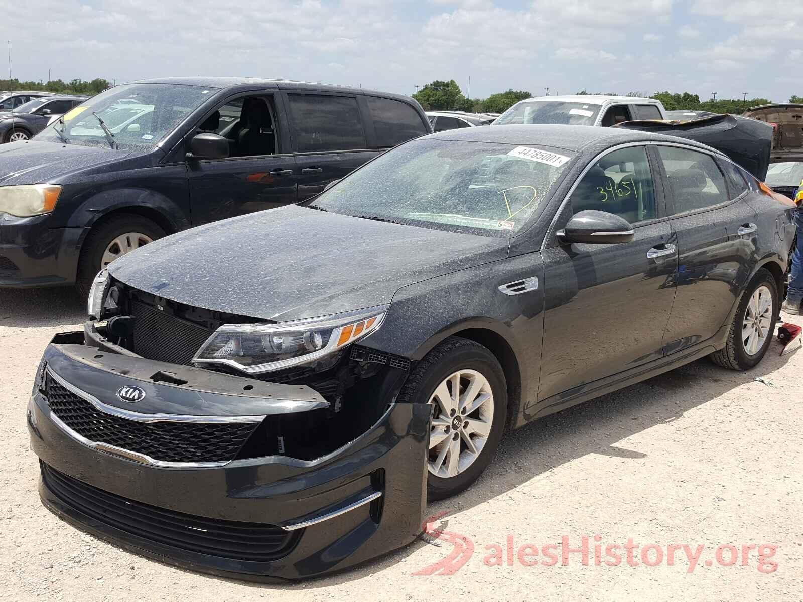 5XXGT4L3XGG034233 2016 KIA OPTIMA