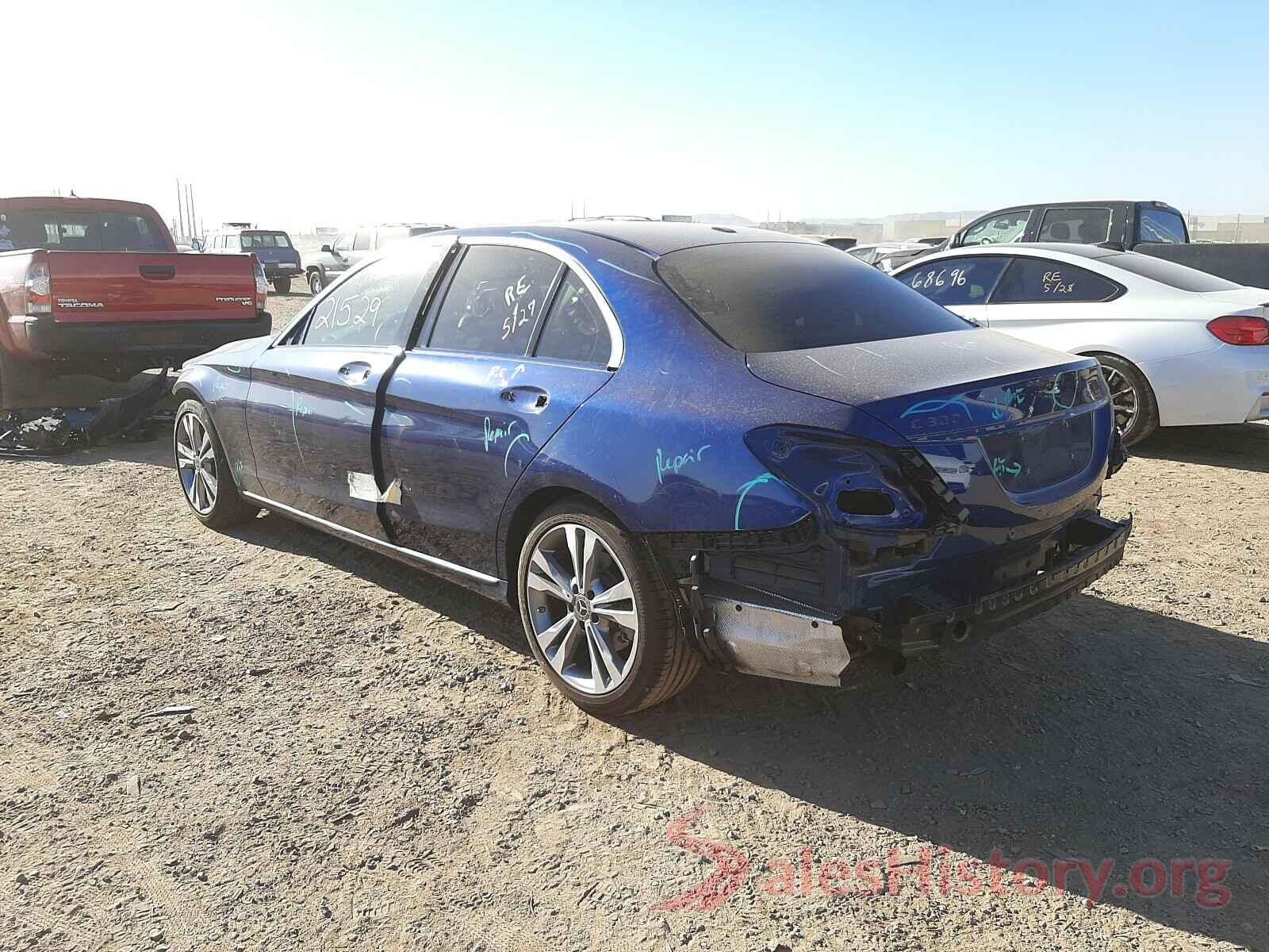 55SWF4JB2JU253919 2018 MERCEDES-BENZ C CLASS